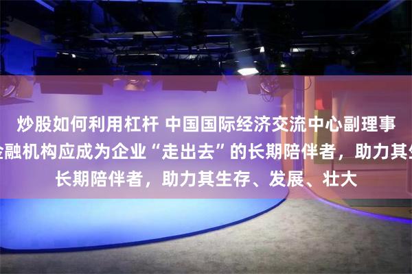 炒股如何利用杠杆 中国国际经济交流中心副理事长胡晓炼：我国金融机构应成为企业“走出去”的长期陪伴者，助力其生存、发展、壮大