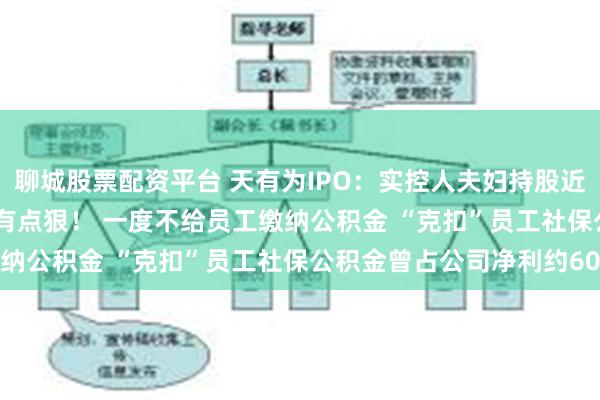 聊城股票配资平台 天有为IPO：实控人夫妇持股近90%将“暴富” 对员工有点狠！ 一度不给员工缴纳公积金 “克扣”员工社保公积金曾占公司净利约60